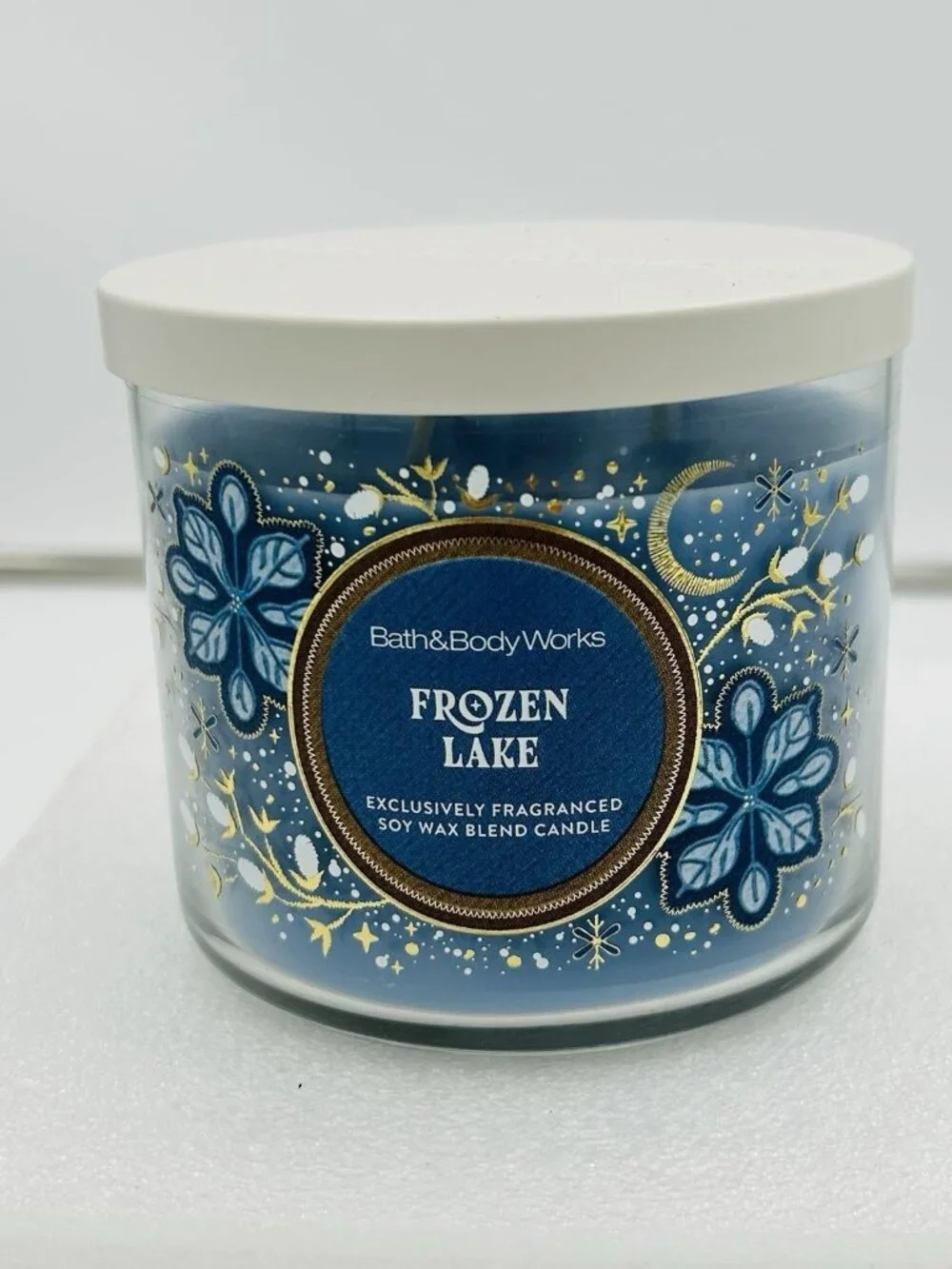 Bath & Body Works Frozen Lake 3 Wick Large Scented Candles 14.5 Oz NEW